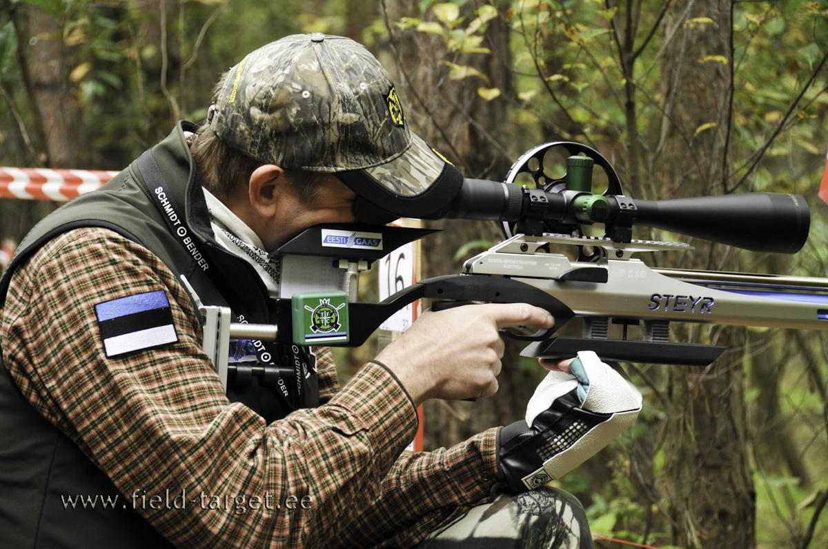 Kaidu Jalakas Eesti. Steyr LG110 FT ja NS Diamond 10-50x60